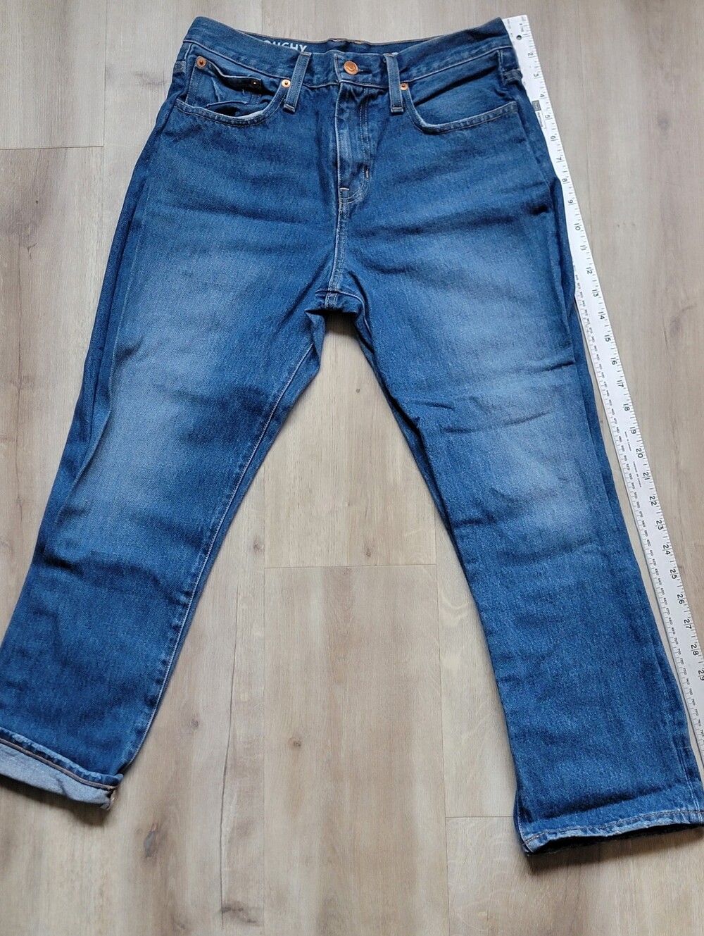 J. Crew Slouchy Boyfriend Blue Denim Jeans